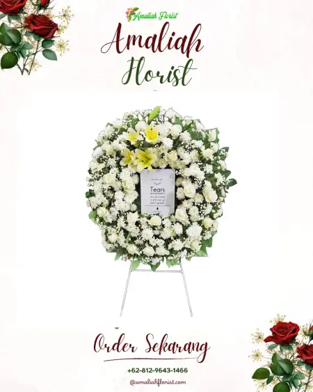Krans Bunga Duka Cijaura
